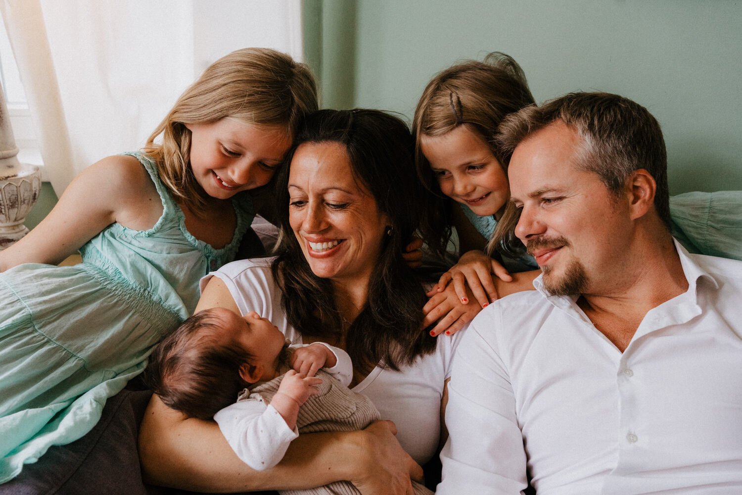 Wochenbett-Reportage zu Hause